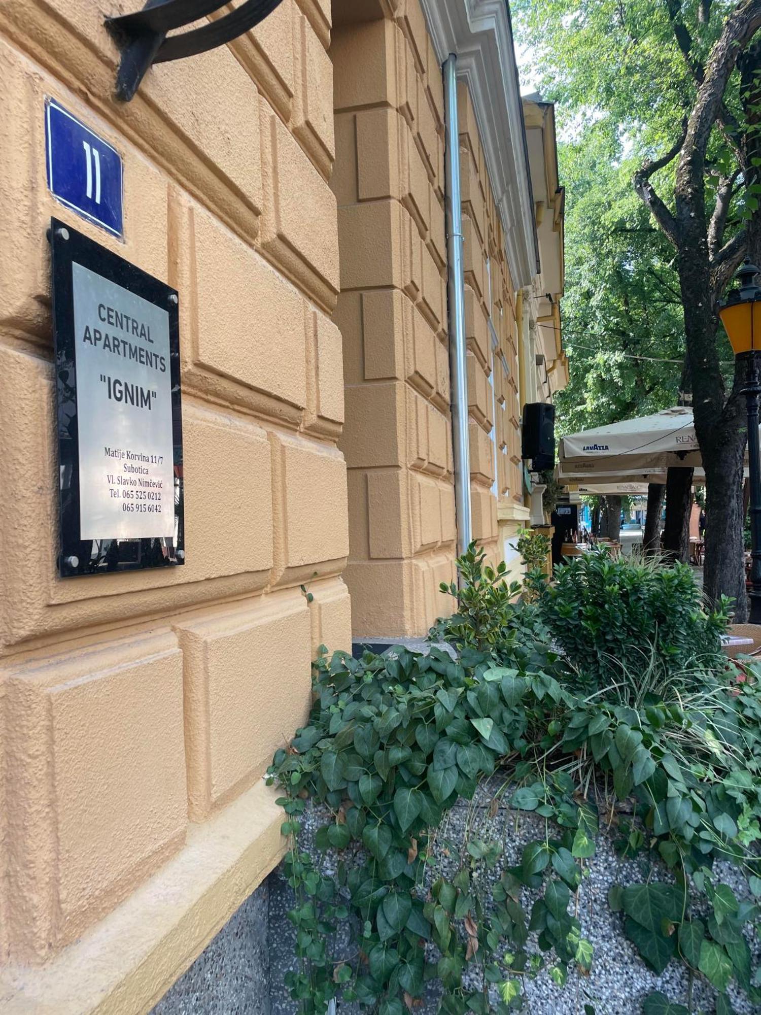 Ignim 2 Apartment Суботица Экстерьер фото